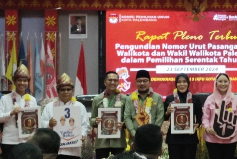 Quick Count LSI Pilkada Palembang 2024, Ratu Dewa-Prima Salam Unggul 45,31 Persen, Black Pink Bagaimana?