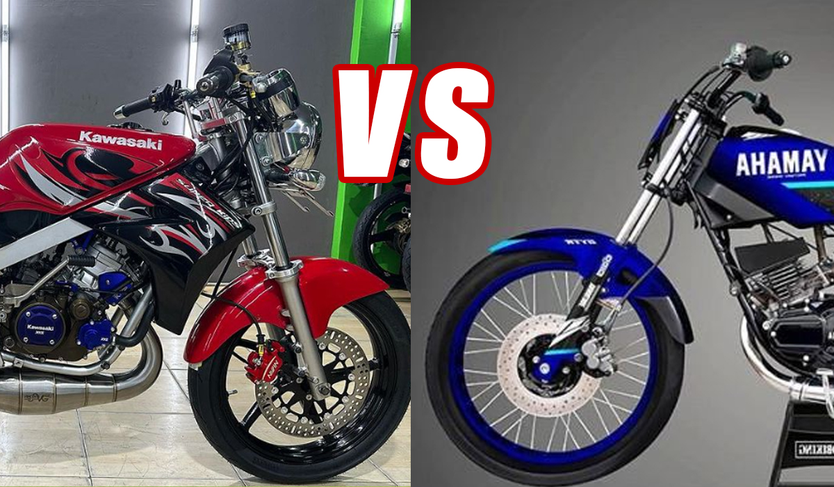 Duel Motor 2 Tak Terlaris di Indoneisa, RX King VS Ninja R, Siapa Raja Jalanan Sesungguhnya?