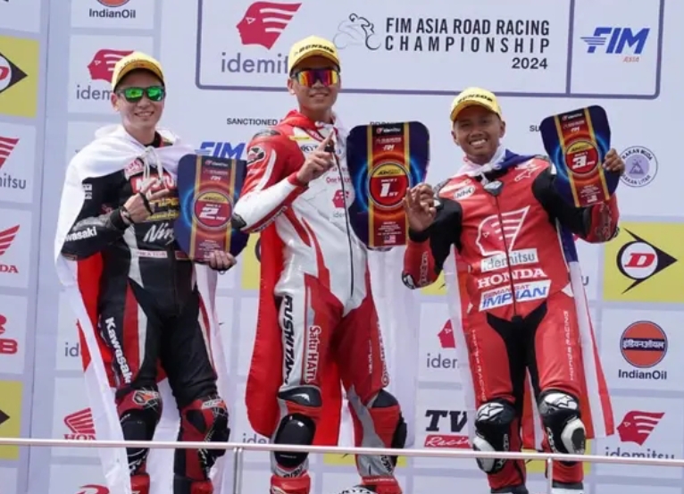 Pebalap AHRT Herjun Atna Firdaus Finish Pertama Race 1 ARRC Sepang 2024, M Kiandra di Posisi Kelima