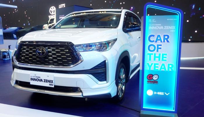 Toyota Soroti Penjualan Model Hybrid Naik 5 Persen di GIIAS 2024