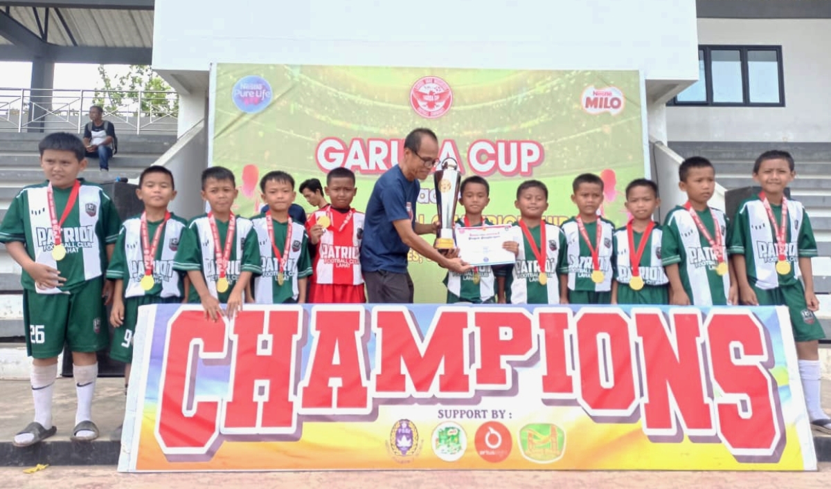 SSB Patriot Lahat Raih Juara 1 Turnamen Garuda Anak Nusantara U-9 2025, Taklukkan Lawan Lewat Adu Penalti