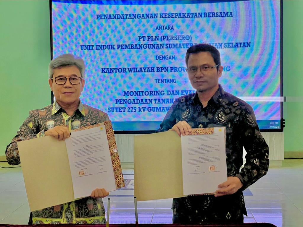 Bangun Tol Listrik Sumatera, PLN Perkuat Sinergitas dengan Kementerian Agraria dan Tata Ruang BPN