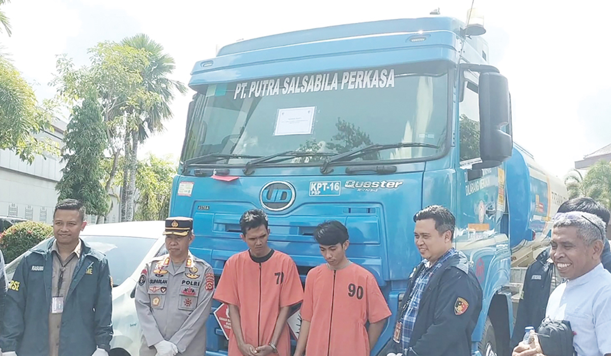 Astaga! Solar Pertamina Diopolos Minyak Ilegal Muba, 2 Pelaku Diringkus Polisi