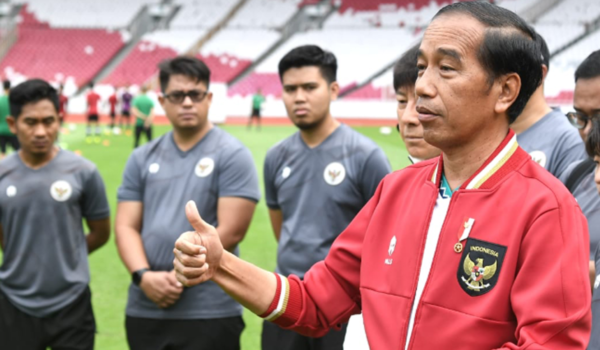 Presiden jokowi Ucapkan Selamat Timnas Melaju ke Semifinal Piala Asia AFC U-23,  Puji Capaian Bersejarah