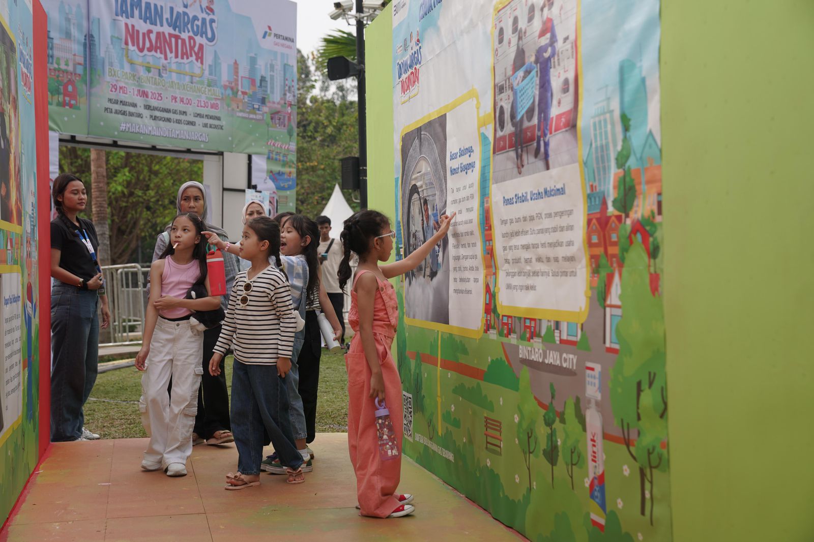 Taman Jargas  Nusantara Jadi Magnet Masyarakat Bintaro Berlangganan dan Kenal Gas Bumi