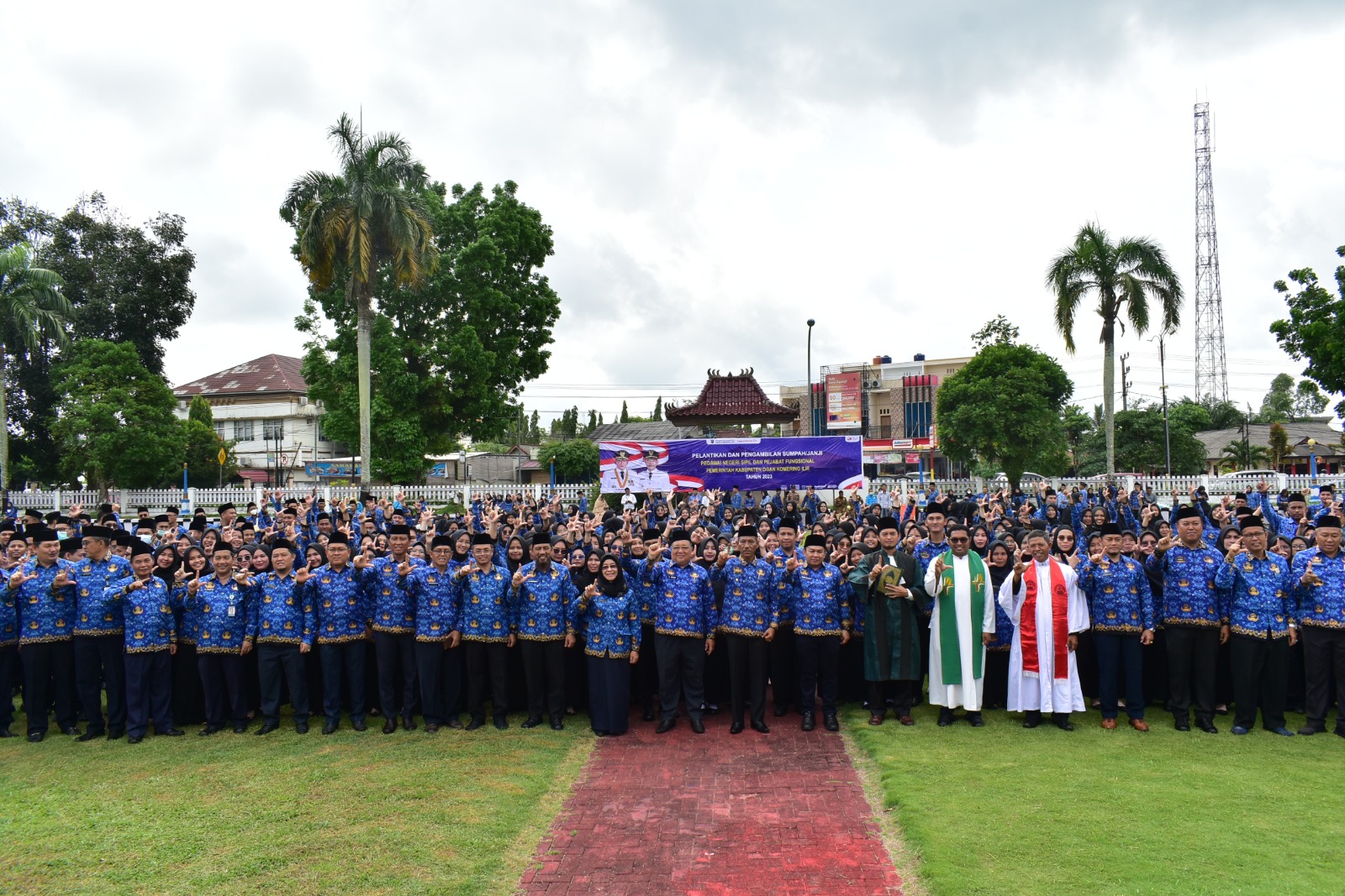 274 CPNS OKI Resmi Diangkat Jadi PNS 