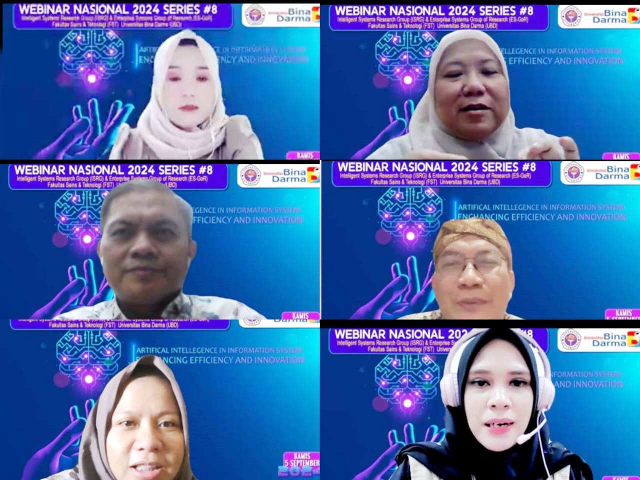 UBD Gelar Webinar Nasional Seri ke-8