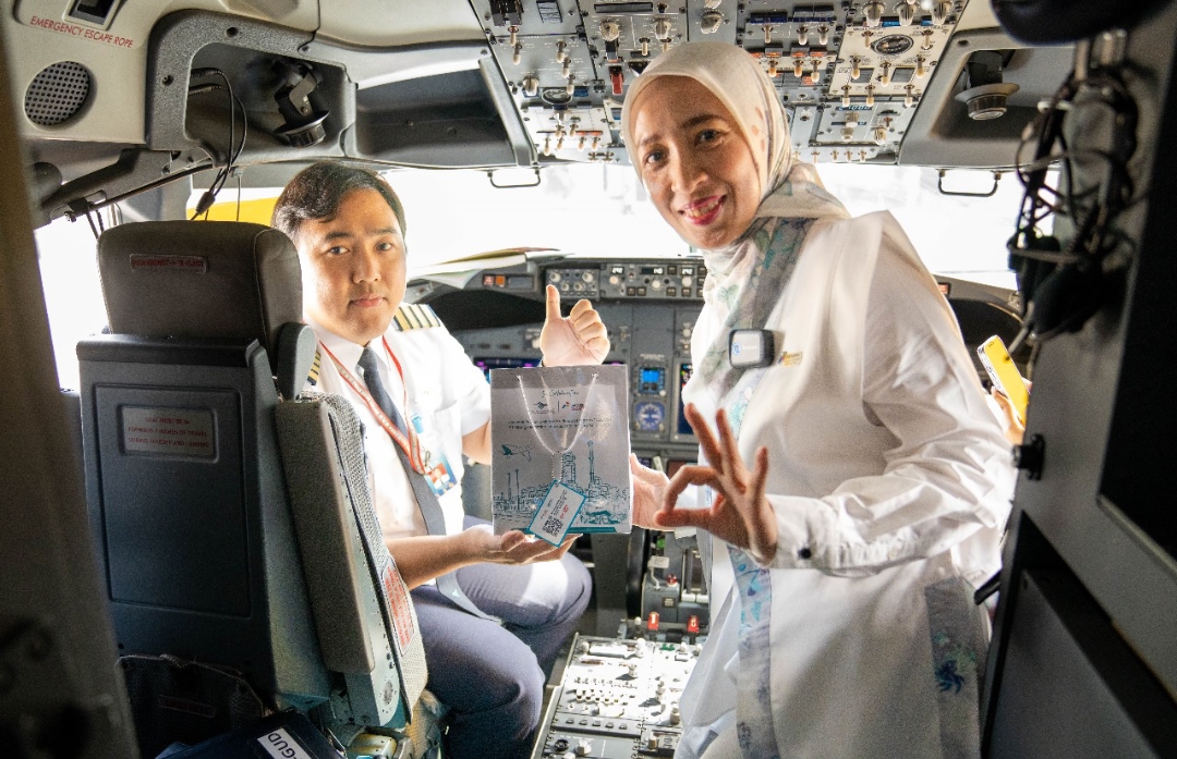 UMKM Binaan Kilang Pertamina Plaju Naik Kelas, Produknya Mengudara Bersama Garuda Indonesia 