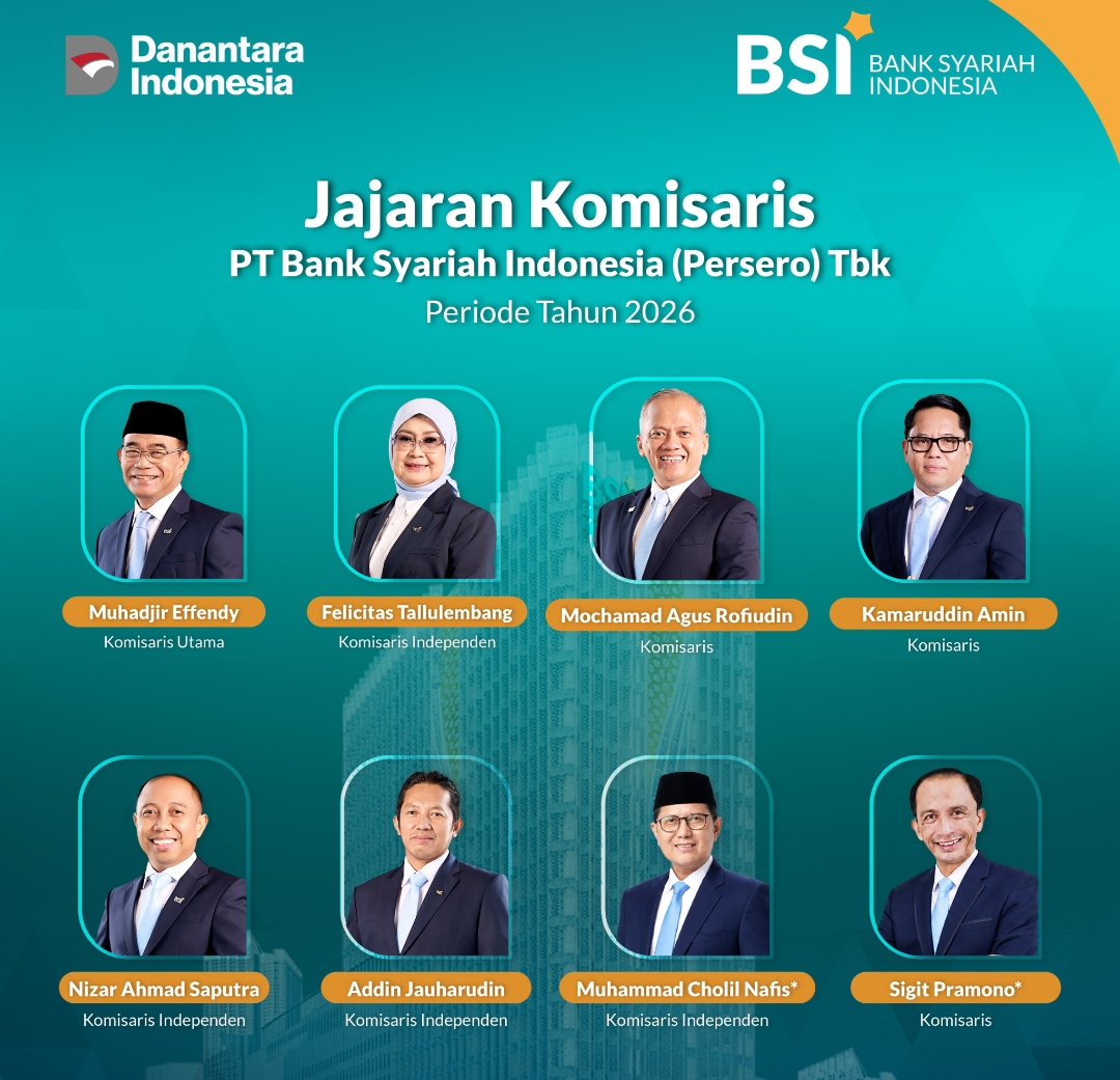KH Muhammad Cholil Nafis dan Sigit Pramono Diangkat Jadi Komisaris BSI
