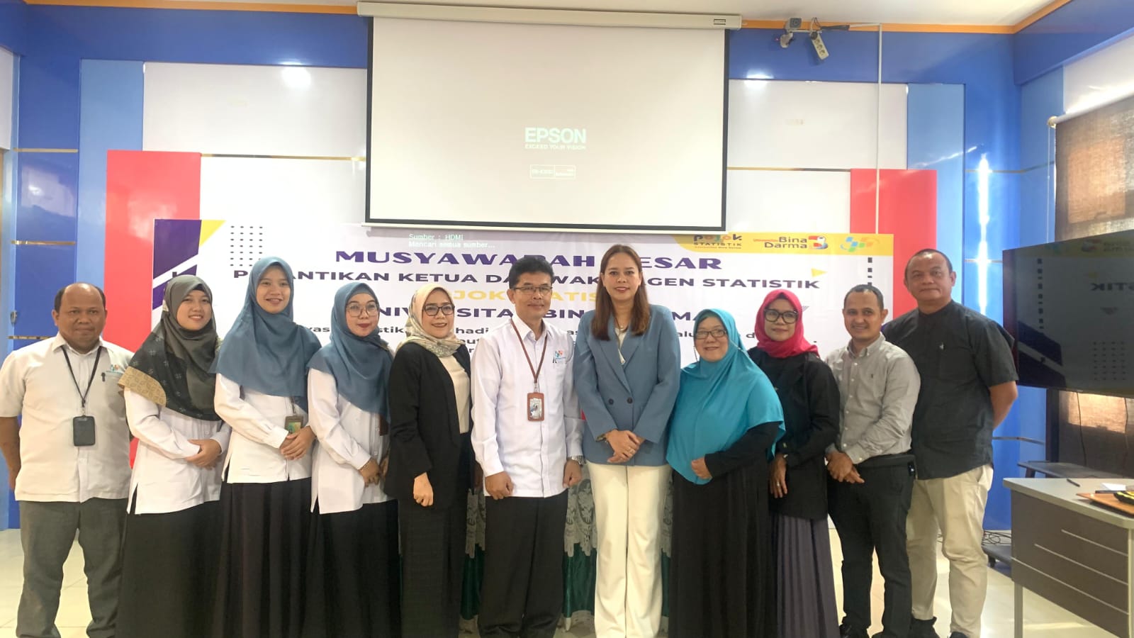 Perkuat Literasi Data, UBD Gelar Mubes Pelantikan Ketua dan Wakil Agen Statistik Tahun 2025