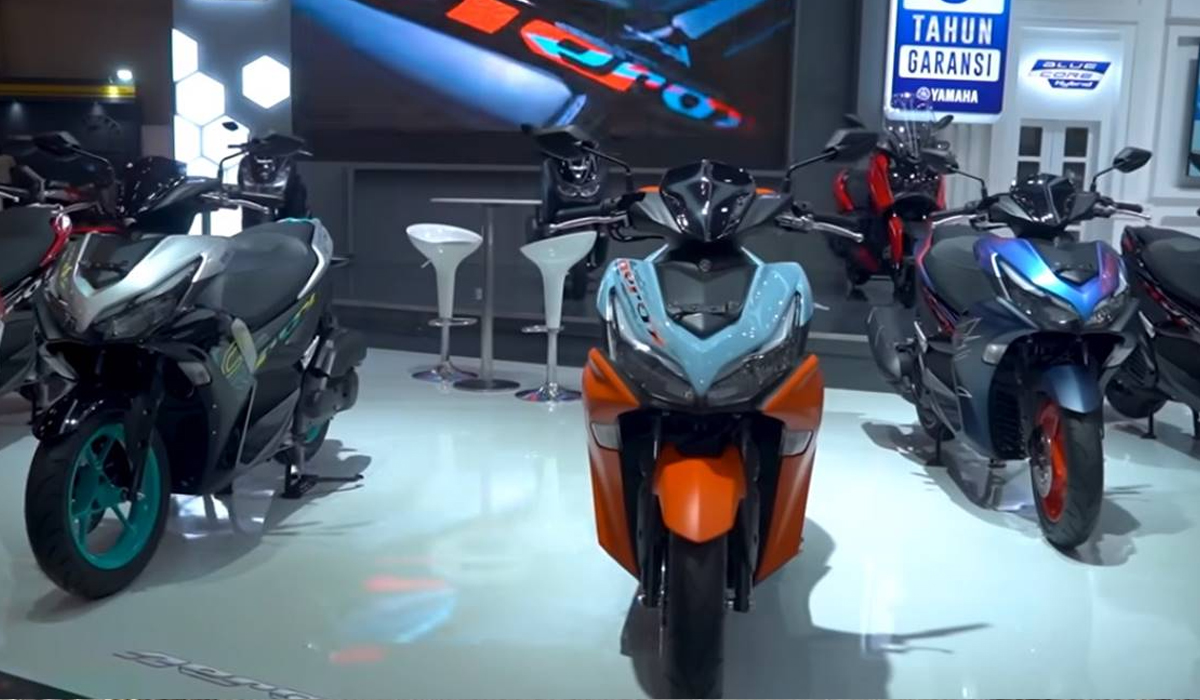 Siap-siap, Yamaha Aerox Terbaru Segera Meluncur, Pakai Mesin Turbo, Bakal Mengaspal di Akhir 2024