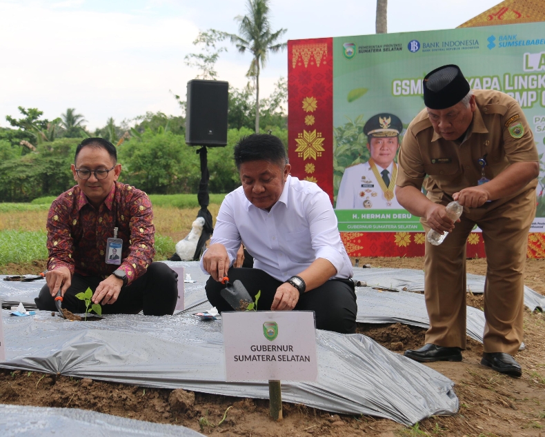 BI Sumsel Dukung GSMP Menyala 2025 Libatkan 1.530 RT, Kendalikan Inflasi Historis Bawang Merah dan Cabai