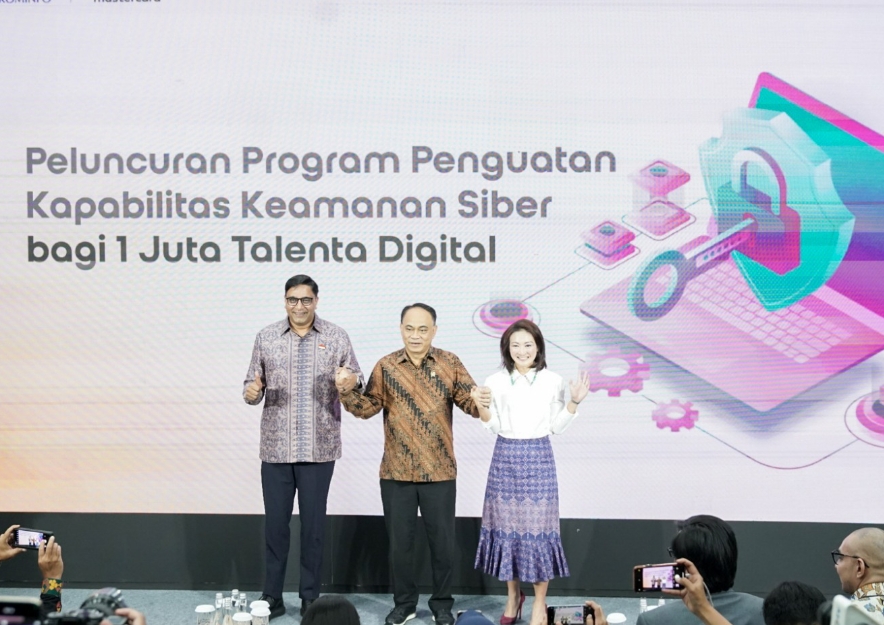 Kolaborasi Kominfo, Indosat dan Mastercard Latih 1 Juta Talenta Digital Keamanan Siber di Indonesia