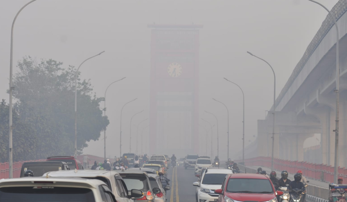 6 Tips Jaga Kesehatan saat Bencana Kabut Asap di Palembang Masih Berlanjut