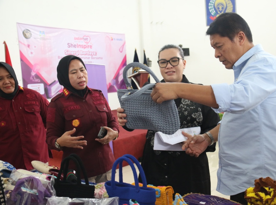 Program SheInspire Sinergi Berdaya, XL Axiata Berdayakan Warga Binaan Lapas Perempuan IIA Medan