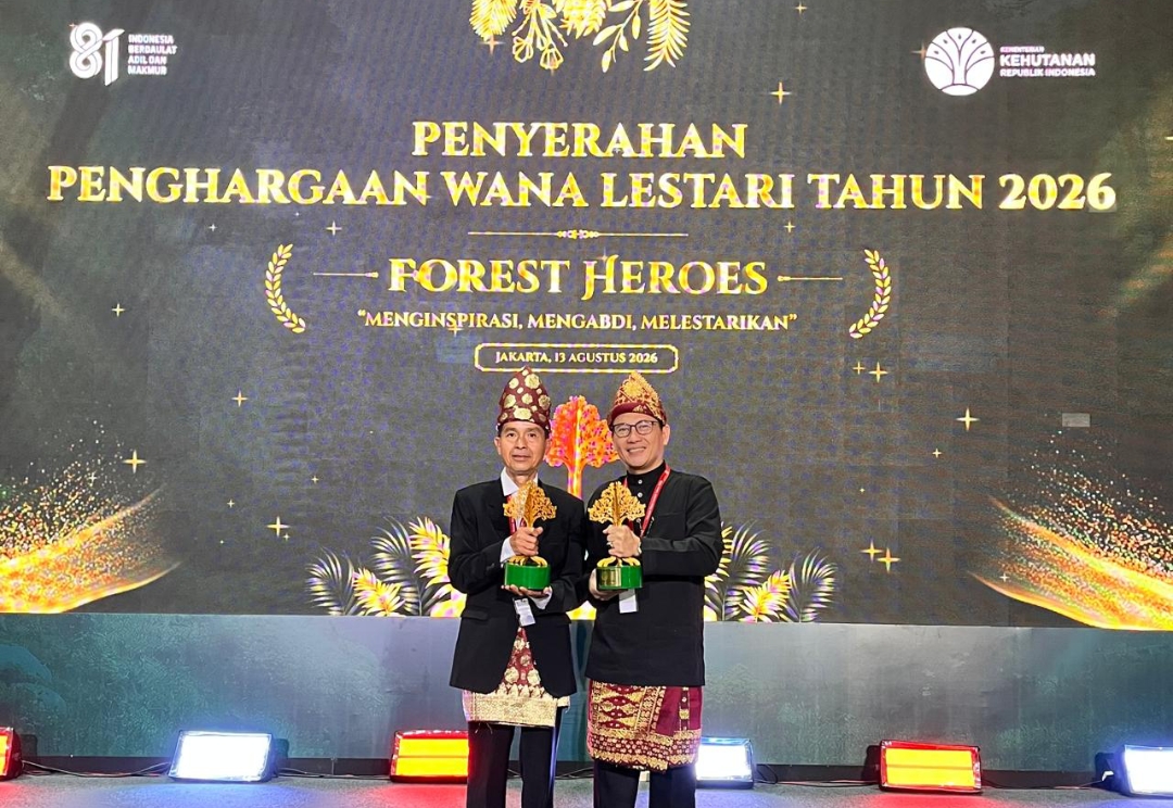 Wow, Luar Biasa! Desa Binaan Pusri Tebat Benawa Pagar Alam Sumsel Raih  I Wana Lestari 2026