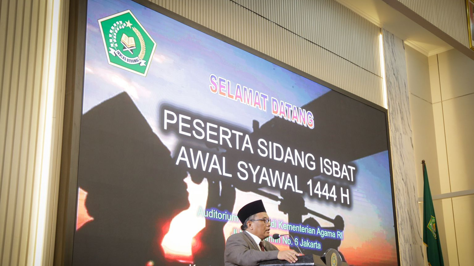 BREAKING NEWS: Pemerintah Tetapkan Idulfitri 1444 H Jatuh Pada Sabtu 22 April 2023