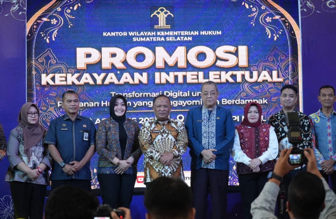 Kemenkum Sumsel Promosi Kekayaan Intelektual di Mall, Hadirkan Layanan dan Pameran hingga Minggu 9 Agustus