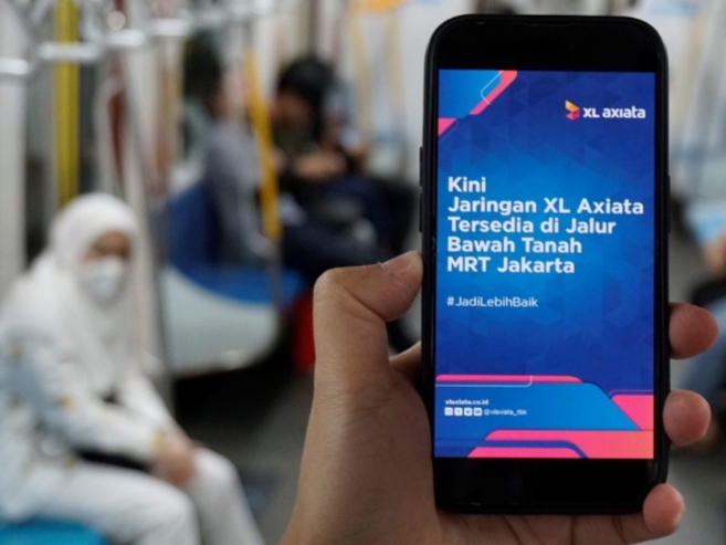 Wow, di Bawah Tanah, 4GLTE XL Axiata di MRT Jakarta dan LRT Jabodetabek Tetap Stabil