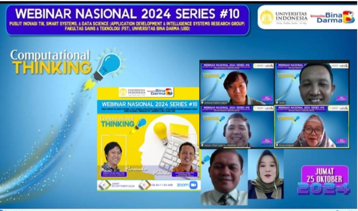 UBD Sukses Gelar Webinar Nasional 2024 Series #10