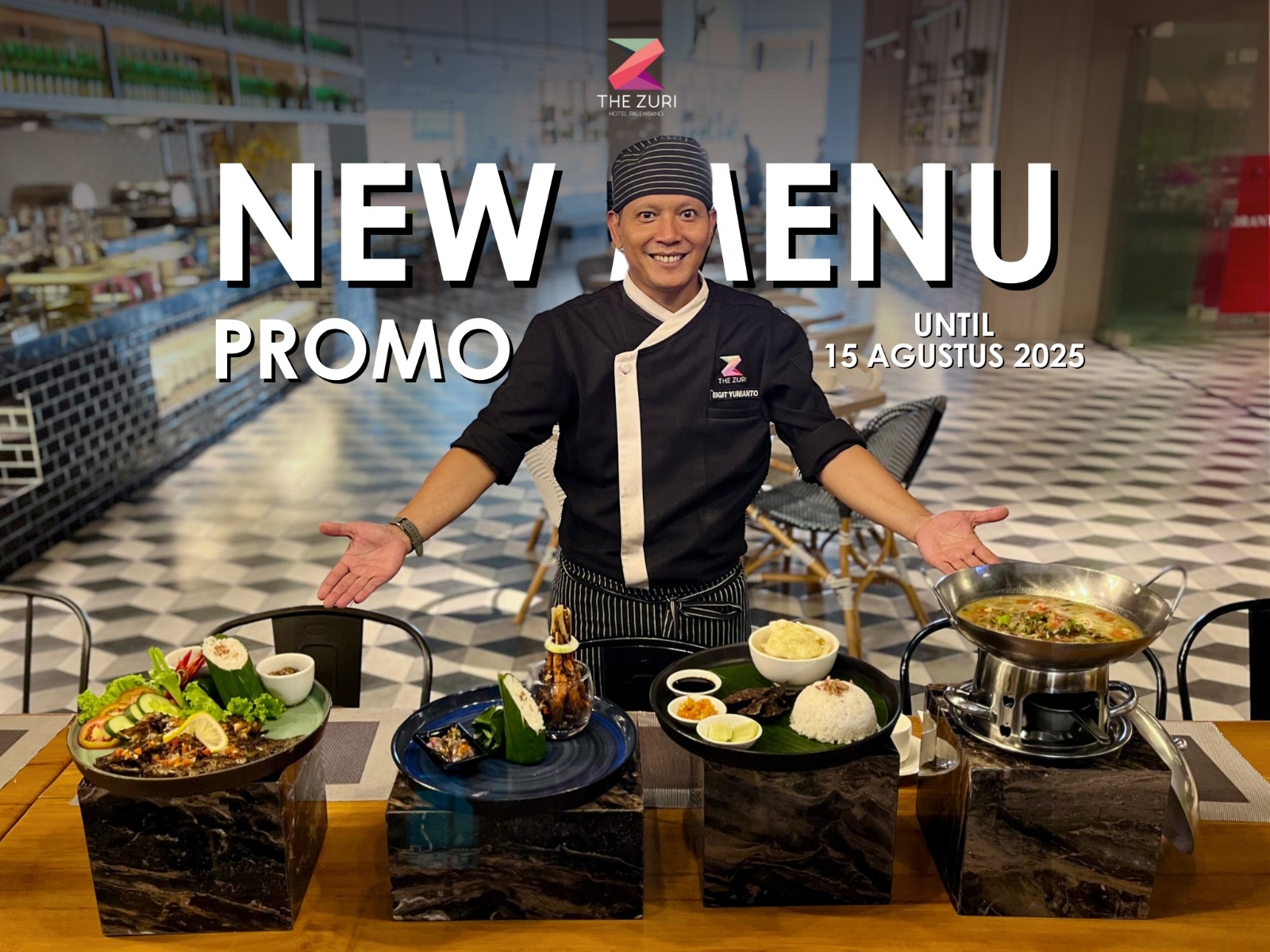 The Zuri Hotel Palembang Luncurkan Tiga Menu Nusantara Terbaru di Juni 2025