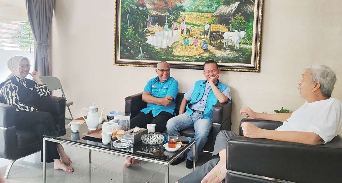 Sinyal Bakal Berikan Dukungan, DPW Gelora Sumsel Silaturrahim ke Pasangan MATAHATI 