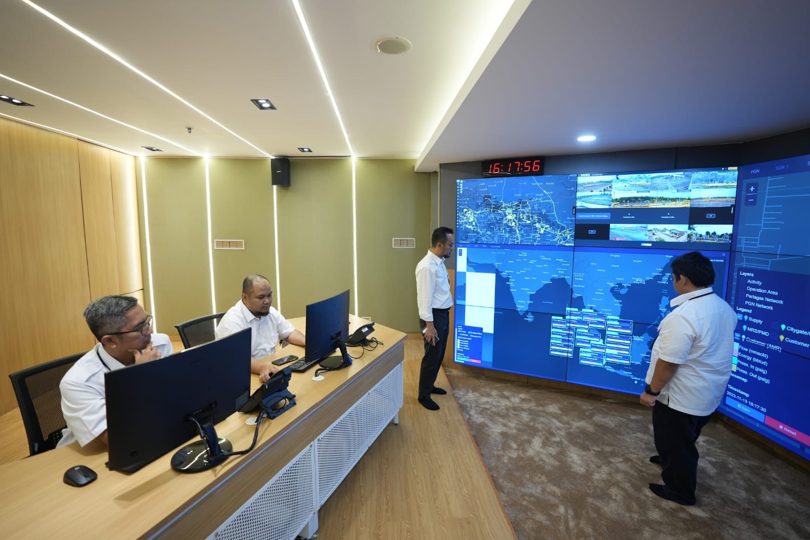 Digitalisasi Layanan PGN Secara Real Time dan Terintegrasi di Integrated Monitoring Center
