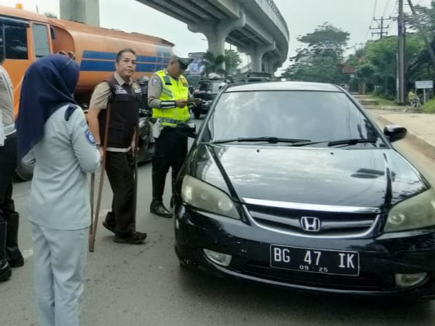 UPTB Samsat Palembang III Giat Gelar Operasi Kepatuhan Kendaraan 2023