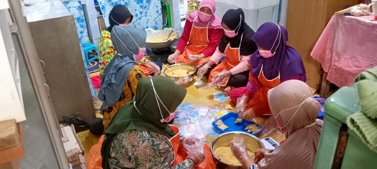 Serbuk Jahe yang Bisa Jadi Bandrek, Produksi Ibu-ibu Kampung KB Mangga Pahlawan