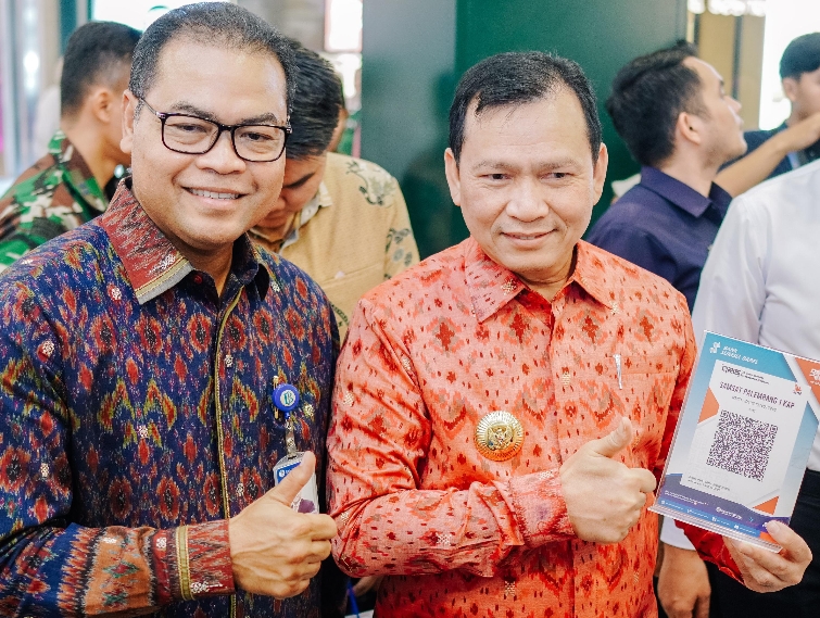 Digital Kito Galo 2024, BI Sumsel Resmikan Beli Tiket LRT Sumatera Selatan Bisa Pakai QRIS