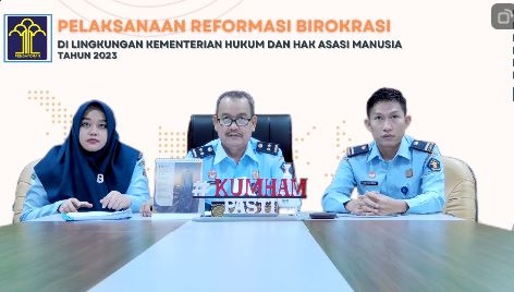 Kemenkumham Sumsel Dorong  Evaluasi Pelaksanaan Reformasi Birokrasi 