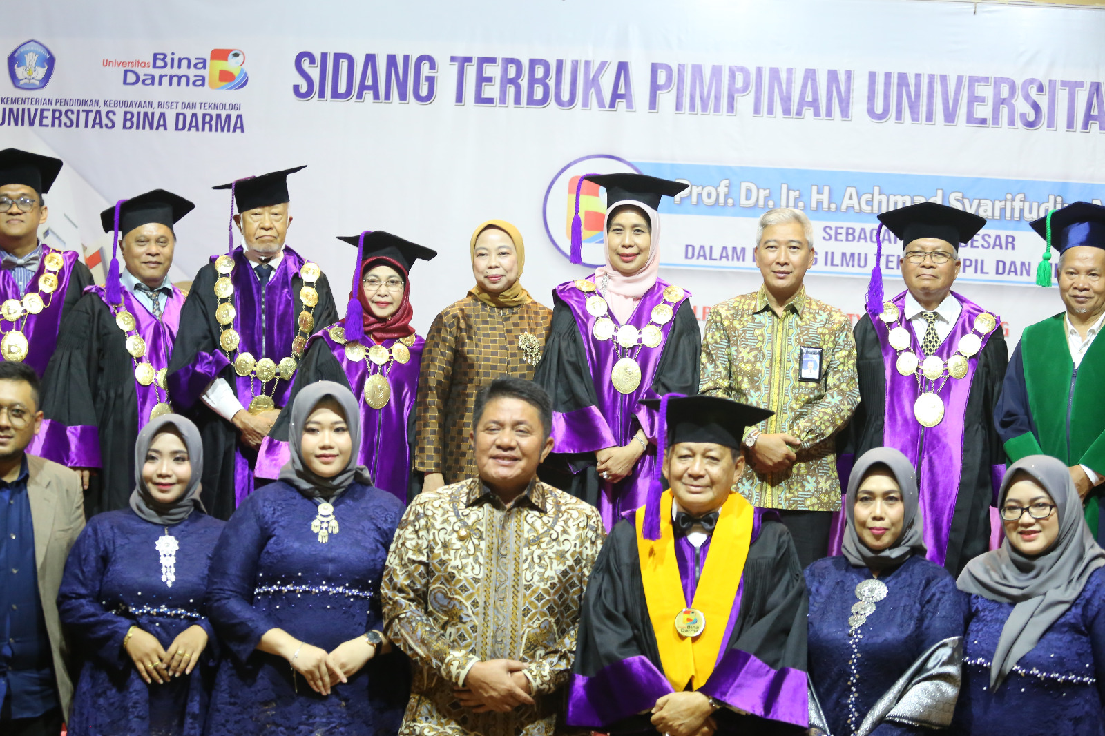 Prof Dr Ir Achmad Syarifudin MSc PU-SDA Raih Gelar Guru Besar Bidang Ilmu Teknik Sipil dan Lingkungan