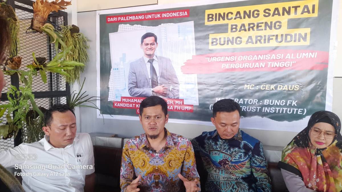 Nyalon Ketua, Muhammad Arifudin Janjikan IKA FH UMP Jadi Organisasi Profesional
