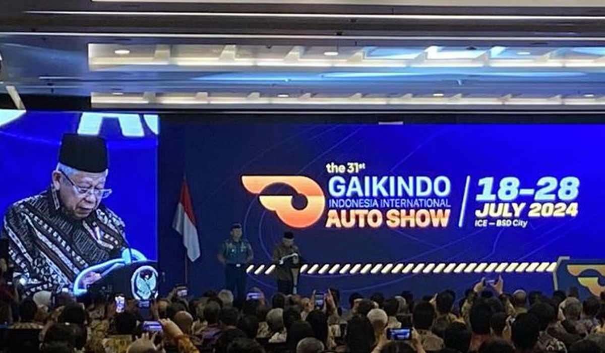 Bukan Jokowi, GIIAS 2024 Resmi Dibuka Wapres Ma'ruf Amin, Ada 55 Brand Otomotif, Segini Harga TIketnya