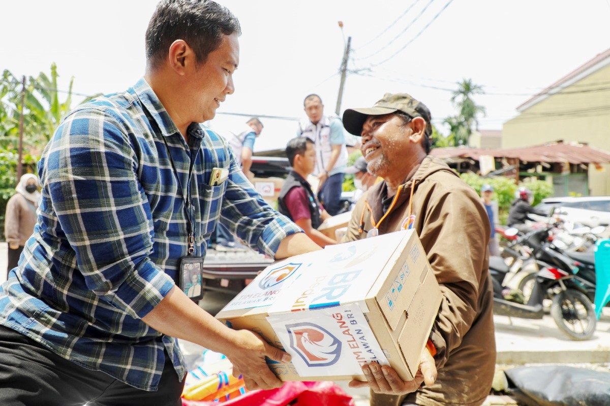 Tanggap Bencana Banjir Jabodetabek, BRI Peduli Gerak Cepat salurkan Bantuan Bagi Warga Terdampak