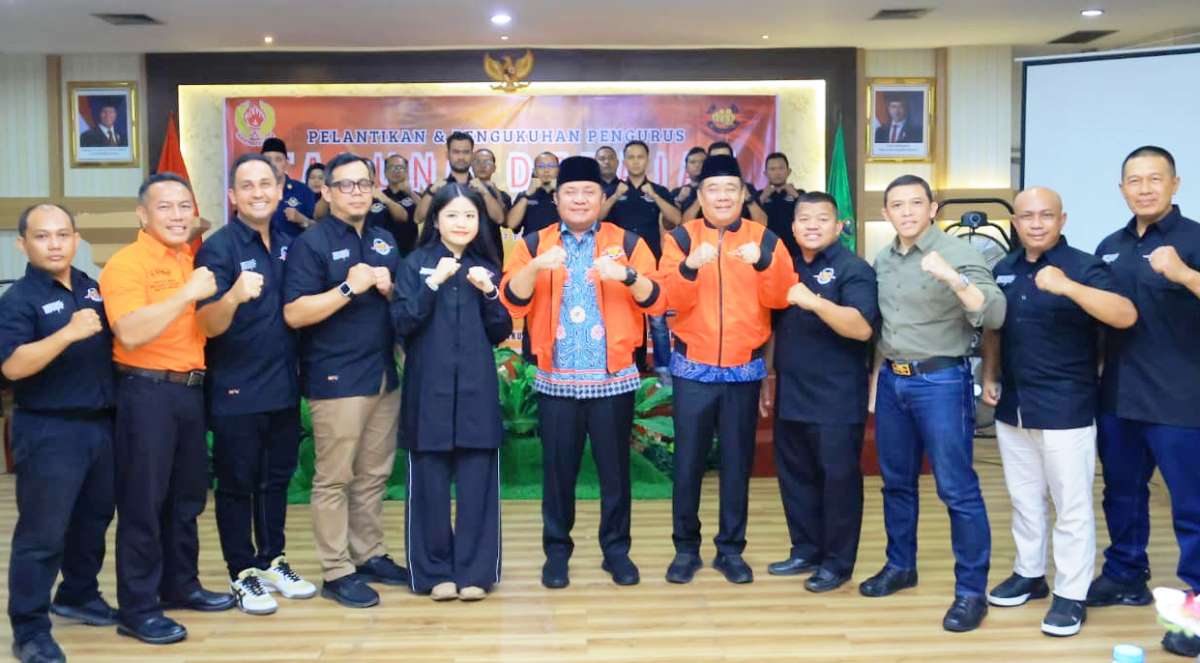 Pengurus Tarung Derajat Sumsel Dikukuhkan, Ilmu Ini yang Diajarkan Gubernur Herman Deru