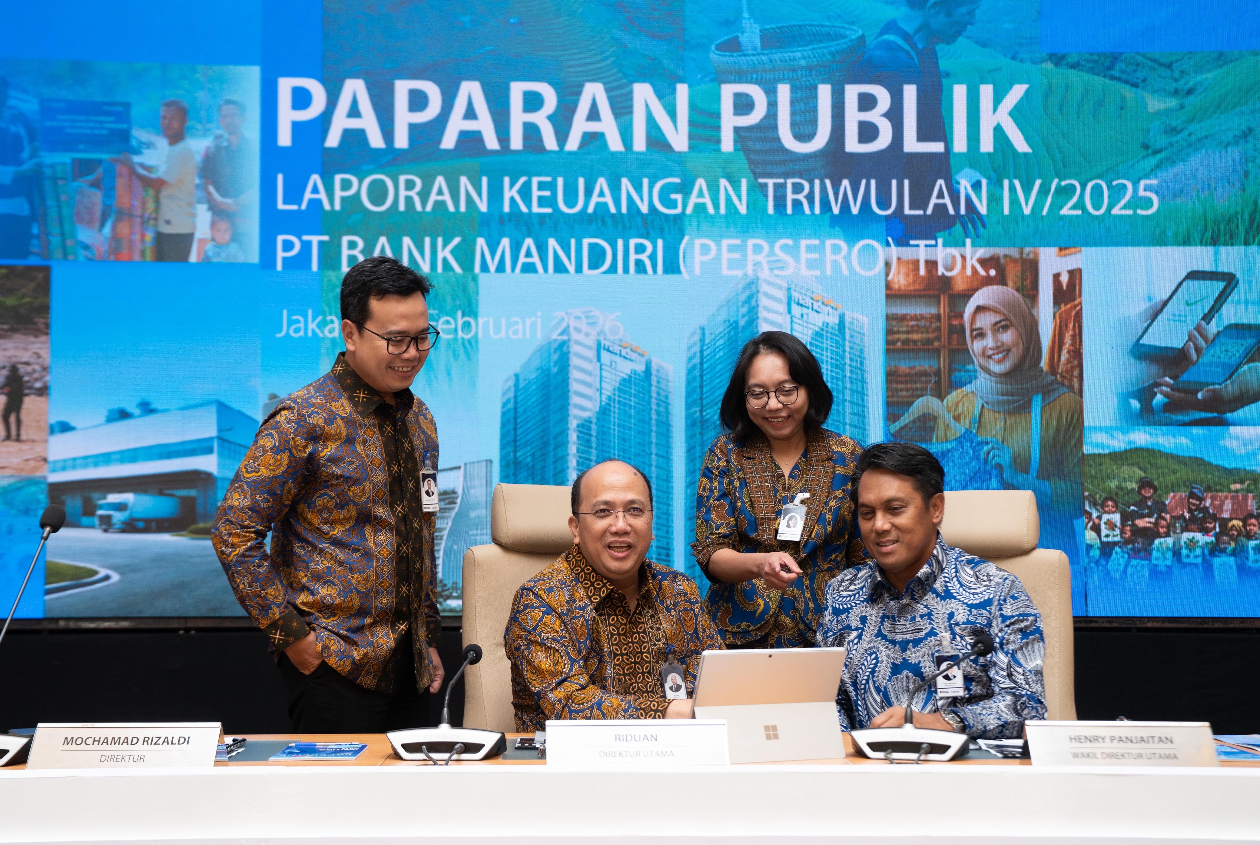 Bank Mandiri Catat Fundamental Solid di Tahun 2025, Perkuat Intermediasi Sebagai Mitra Strategis Pemerintah