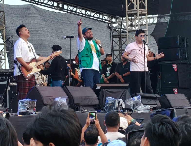 Ribuan Penonton Hadiri Soundrenaline Sana Sini, Musisi Bilang Senang Bisa Kembali Tampil di Palembang 