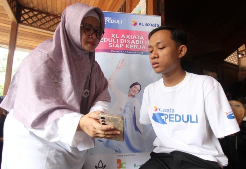 Peduli Penyandang Disabilitas, XL Axiata Gelar Pelatihan Digital dan Kesempatan Magang di Medan