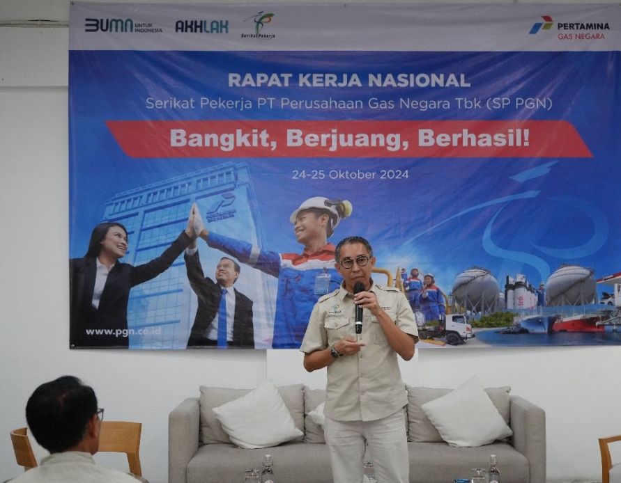 SP PGN Tegaskan Pekerja Siap Dukung Pemanfaatan Gas Bumi Nasional Demi Swasembada Energi