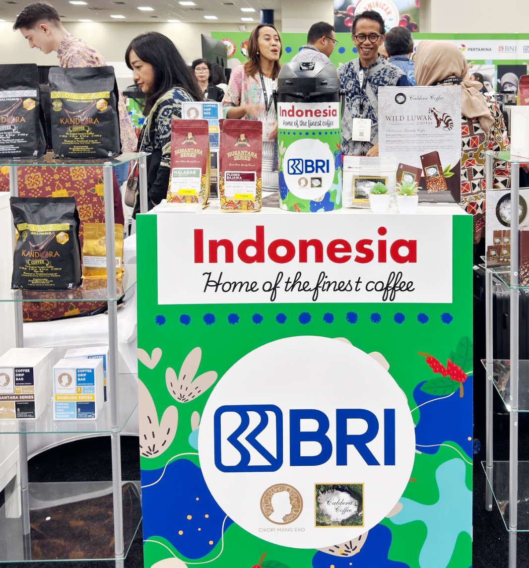 Tampil di Pameran Kopi Dunia di Amerika Serikat, UMKM Kopi Binaan BRI Tembus Pasar Internasional