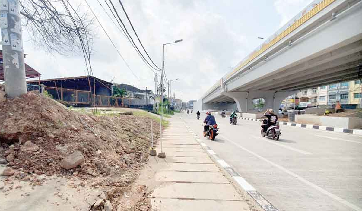 Hampir Rampung, Ganti Rugi Lahan Flyover Sekip Ujung Belum Beres, Pemprov Sumsel: Tanya ke Pemkot Palembang