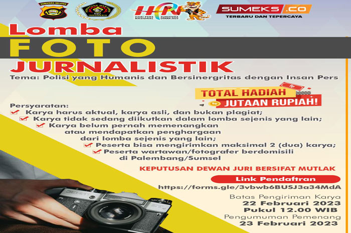 Yuk, Ikuti Lomba Foto Jurnalistik Polisi Humanis, Berikut Linknya