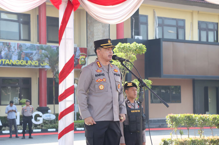 Berikut Arahan Kapolrestabes Palembang Baru di Hari Pertama Ngantor 