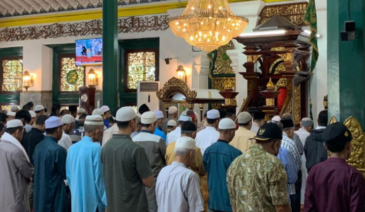 Ini yang Dilakukan Umat Muslim di Palembang Saat Gerhana Matahari Hari Ini