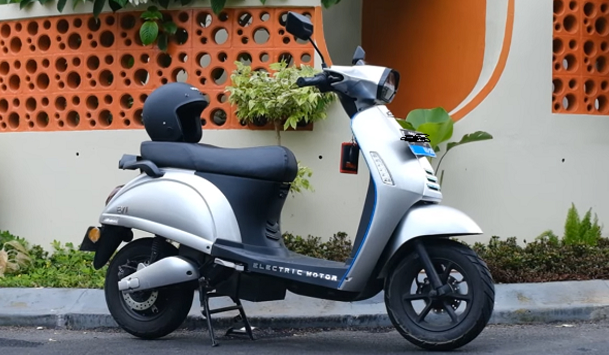 Motor Listrik Mirip Vespa Ini Murah Banget, Cicilan Rp 200 Ribuan Perbulan, Cek Spesifikai Berikut