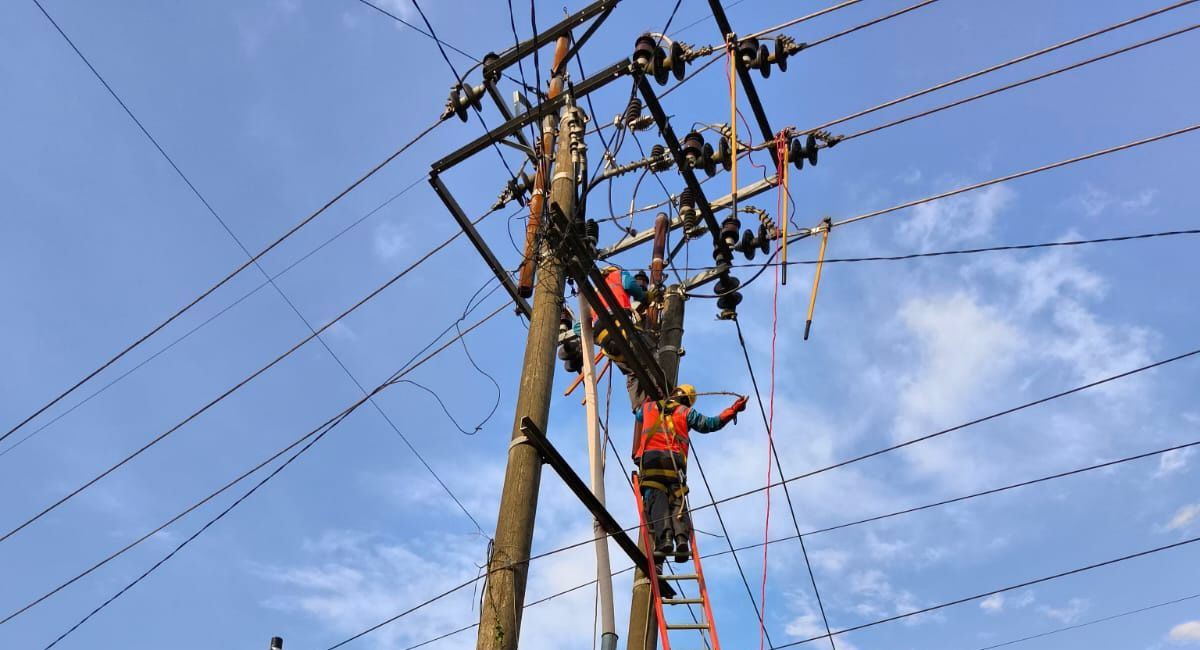  PLN ULP Lubuklinggau Perkuat Keandalan Listrik Lewat Perbaikan Saluran Kabel Tegangan Menengah