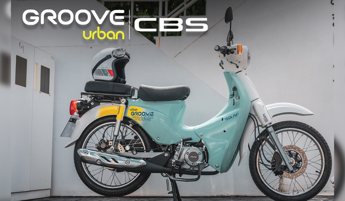 Mengulik Groove Urban 125 CBS, Motor Bebek Bergaya Retro Mirip Honda Super Cub 110