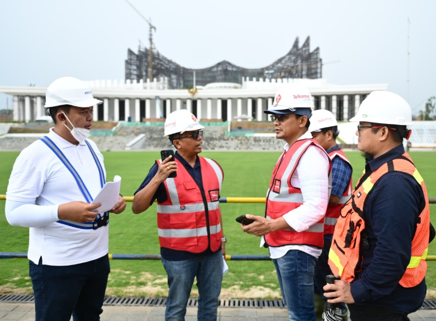 Telkomsel Jelang HUT RI ke-79 di IKN, Siapkan 49 BTS Jaringan Broadband 5G hingga GraPARI