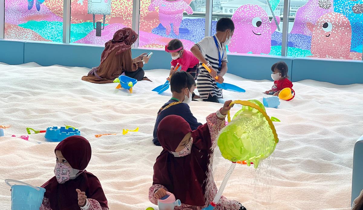 Libur Sekolah, Palembang Icon Hadirkan Playtopia dengan Belasan Permainan Seru